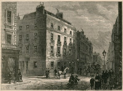 Longs Hotel, Bond Street, London av English School