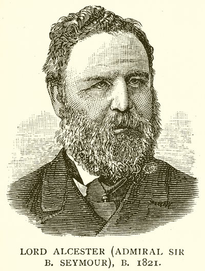 Lord Alcester (admiral Sir B. Seymour), F. 1821 av English School