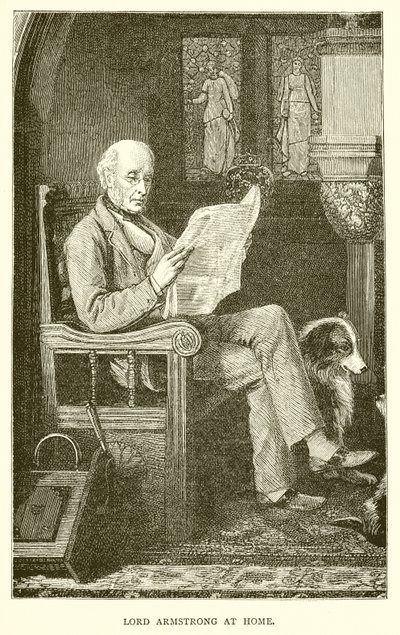 Lord Armstrong zu Hause von English School