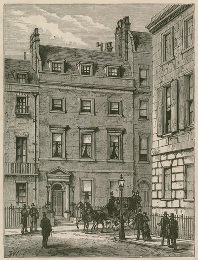 Lord Beaconsfields hus, 19 Curzon Street, Mayfair av English School