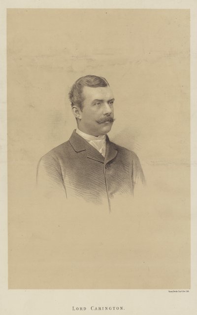 Lord Carington (litho) av English School