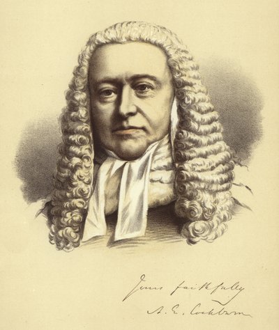 Lord Chief Justice Cockburn av English School