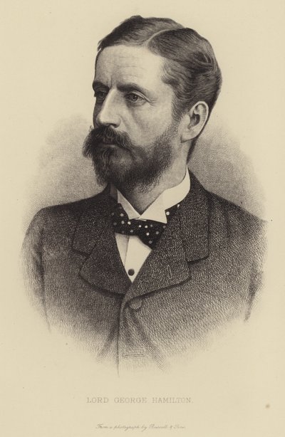 Lord George Hamilton av English School