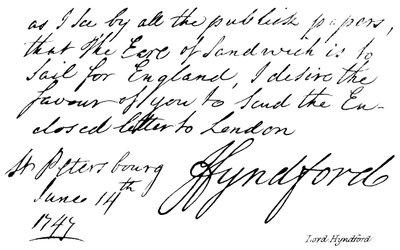 Lord Hyndford von English School