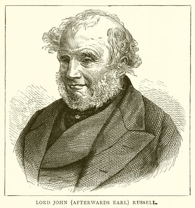 Lord John (etterpå Earl) Russell av English School