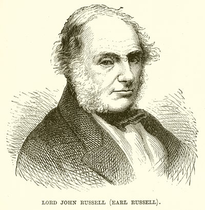 Lord John Russell (Earl Russell) av English School