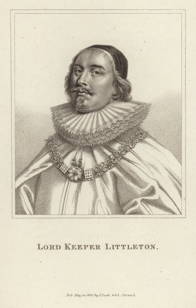 Lord Keeper Littleton von English School