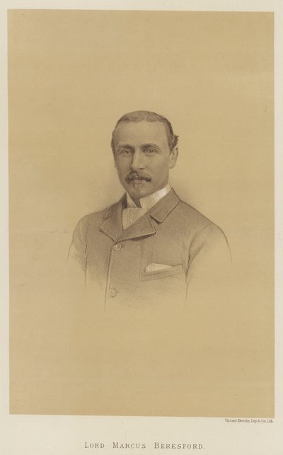 Lord Marcus Beresford (litho) av English School