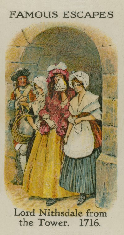 Lord Nithsdale fra tårnet, 1716 av English School