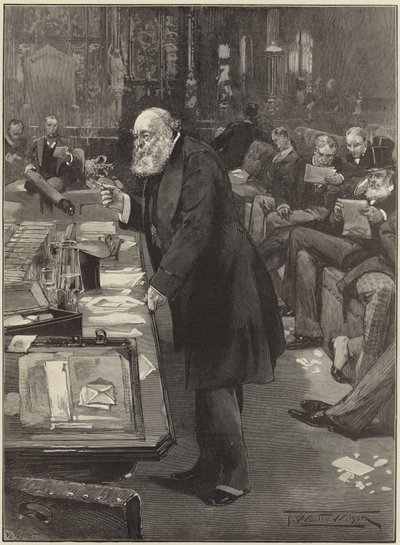 Lord Salisbury om menighetsrådsloven i House of Lords av English School