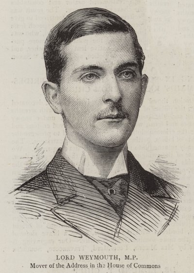 Lord Weymouth, MP (gravering) av English School