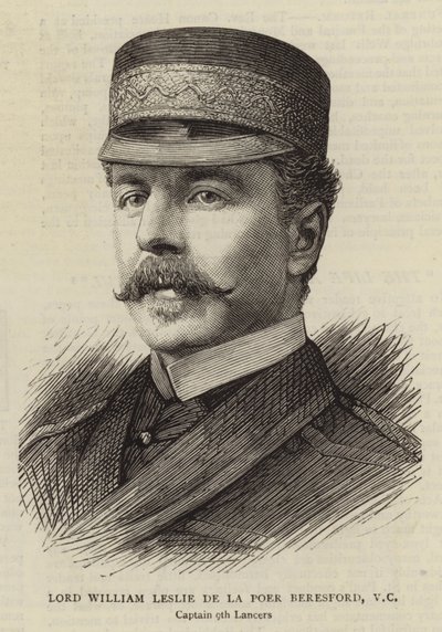 Lord William Leslie de la Poer Beresford, VC (gravering) av English School