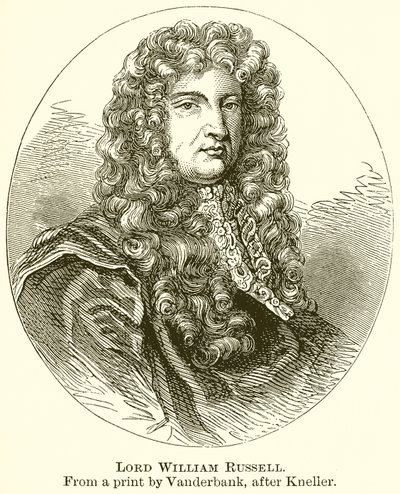 Lord William Russell av English School