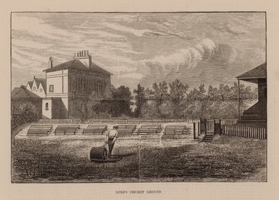 Lord#39;s Cricket Ground (gravering) av English School