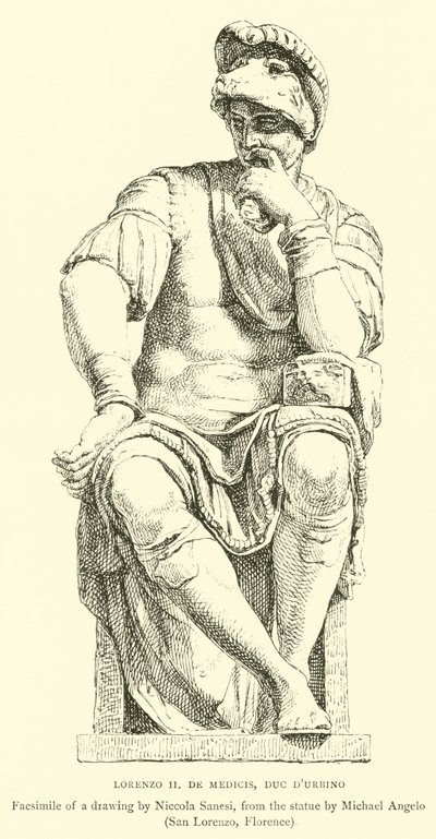 Lorenzo II, De Medici, Duc dUrbino av English School