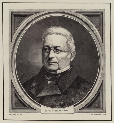 Louis Adolphe Thiers (gravering) av English School