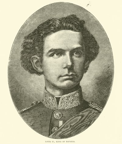 Louis II, konge av Bayern, oktober 1870 av English School