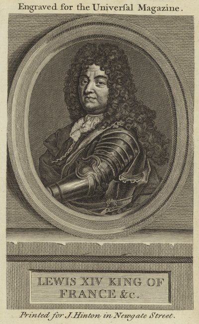Ludvig XIV, konge av Frankrike av English School