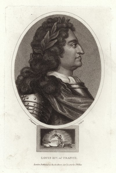 Ludvig XIV av Frankrike av English School