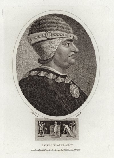 Louis XI av Frankrike av English School