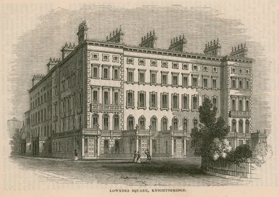 Lowndes Square, Knightsbridge, London av English School