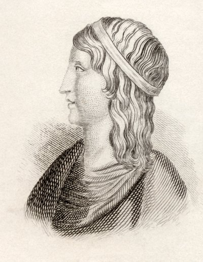 Lucius Apuleius Platonic, fra 'Crabbes Historical Dictionary', utgitt i 1825 av English School