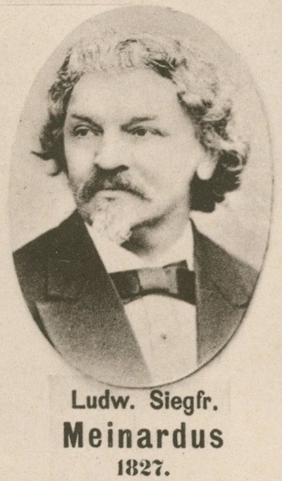 Ludwig Siegfried Meinardus (gravyr) av English School