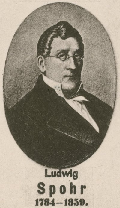Ludwig Spohr (gravering) av English School
