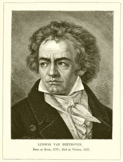 Ludwig van Beethoven av English School