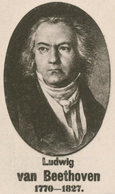 Ludwig van Beethoven (gravering) av English School