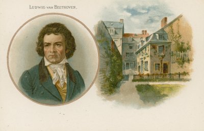 Ludwig van Beethoven , tysk komponist og pianist av English School
