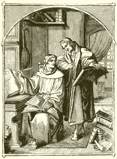 Luther og Melancthon av English School