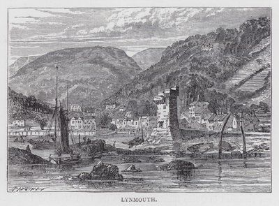 Lynmouth (gravering) av English School