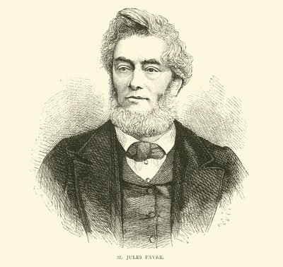 M Jules Favre, september 1870 av English School
