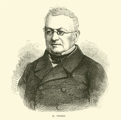 M. Thiers, September 1870 von English School