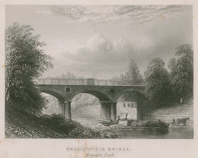 Macclesfield Bridge, Regents Park, London av English School