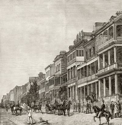 Macquarie Street, Sydney, ca. 1880, fra 