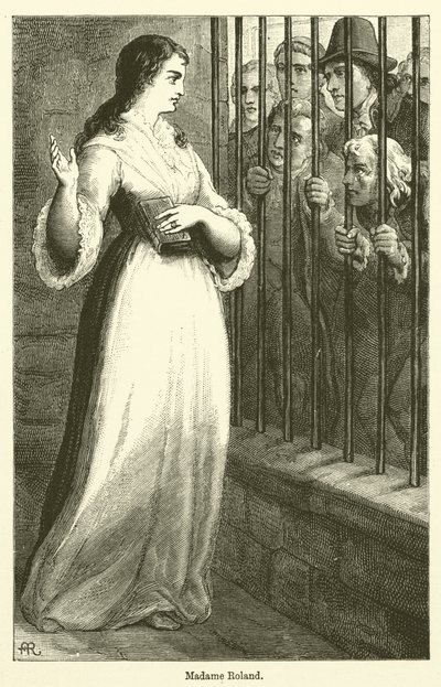 Madame Roland (gravering) av English School