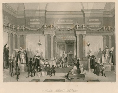 Madame Tussauds utstilling, Bazaar, Baker Street, London av English School