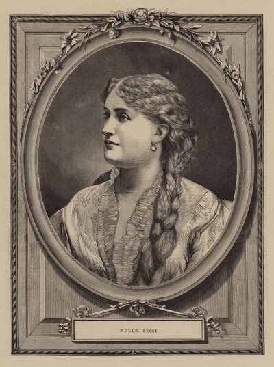 Mademoiselle Sessi (gravering) av English School