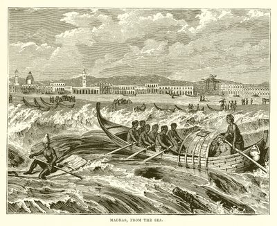 Madras, fra havet av English School