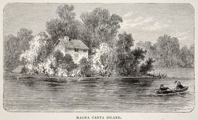 Magna Carta Island av English School