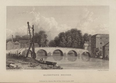 Maidstone bridge av English School