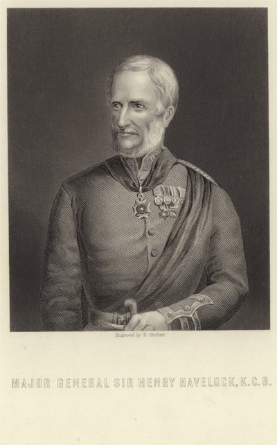 Generalmajor Sir Henry Havelock av English School