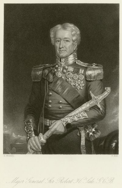 Generalmajor Sir Robert H Sale av English School