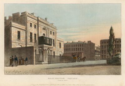 Manchester Square, North Side av English School