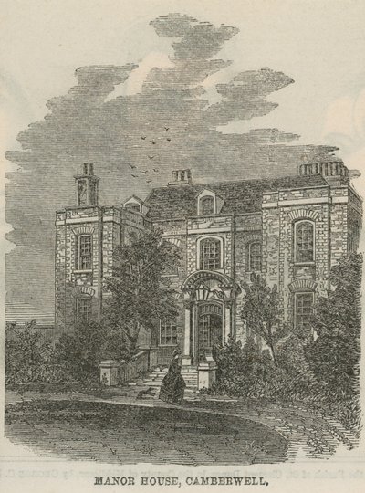 Herregård i Camberwell av English School