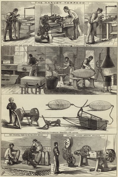 Produksjon av krigsmateriell ved Royal Arsenal av English School