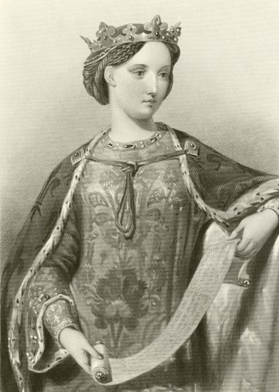 Marguerite av Frankrike, dronning av kong Edward I av English School