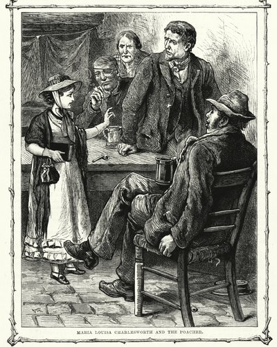 Maria Louisa Charlesworth og krypskytteren (gravering) av English School